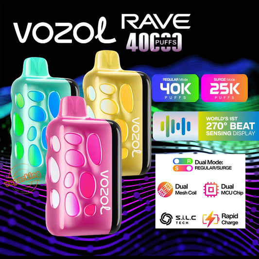 VOZOL RAVE 40K PUFFS