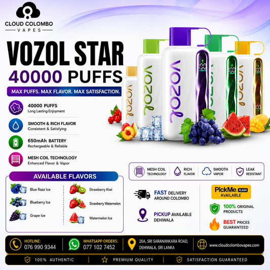 VOZOL STAR 40K PUFFS